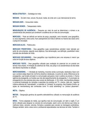 DicionáRio De MíDia