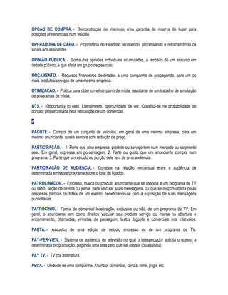 DicionáRio De MíDia