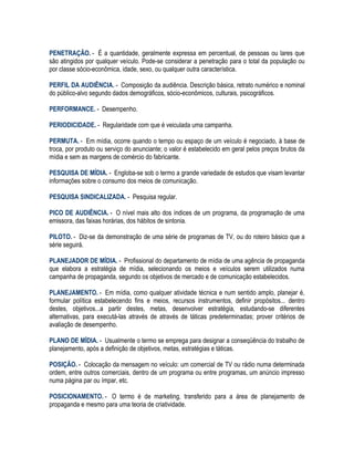 DicionáRio De MíDia