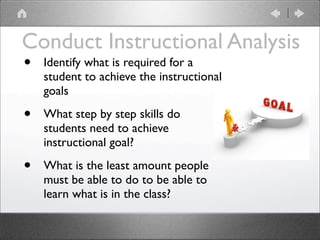 Dick & Carey Instructional Design Model