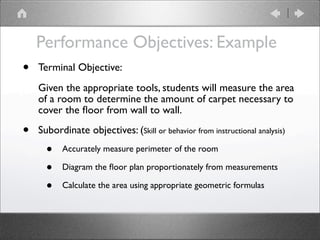 Dick & Carey Instructional Design Model