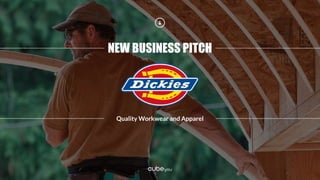 NEW BUSINESS PITCH
Quality Workwear and Apparel
 