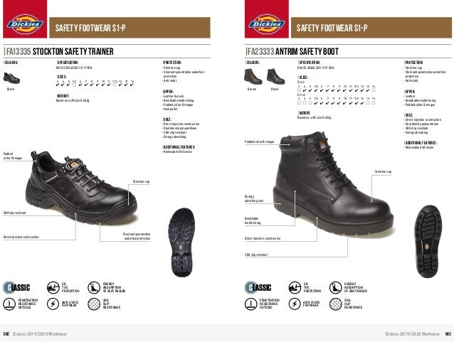 dickies oxford ii safety shoe