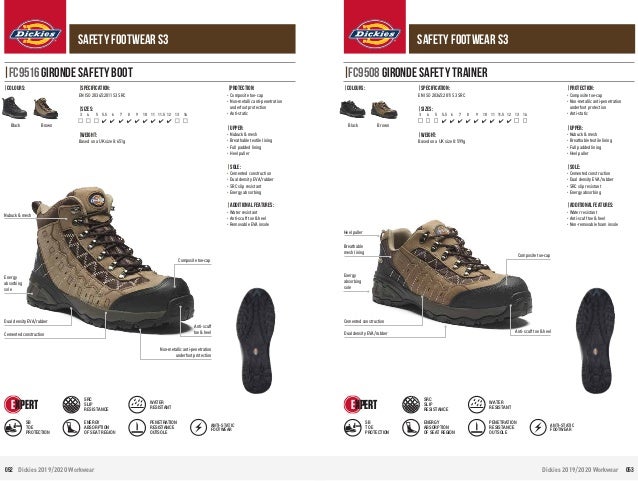 dickies gironde safety trainer