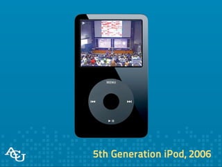 5th Generation iPod, 2006
 