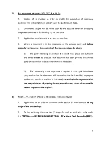 Section 51 Ripa Disclosure under malaysian CPC | DOCX