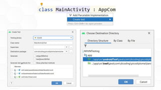 Dicoding Developer Coaching #13: Android | Melakukan Testing secara ...