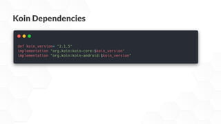 Dicoding Developer Coaching #33: Android | Depedency Injection dengan ...