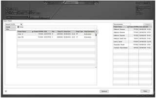 DICOM surgery workstation - wireframe