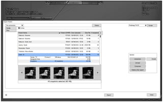 DICOM surgery workstation - wireframe
