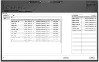 DICOM surgery workstation - wireframe