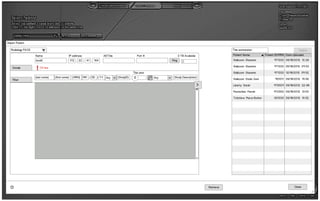 DICOM surgery workstation - wireframe