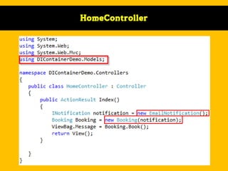 HomeController

 