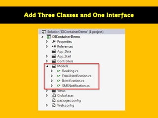 Add Three Classes and One Interface

 