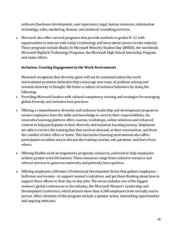 high school internships microsoft