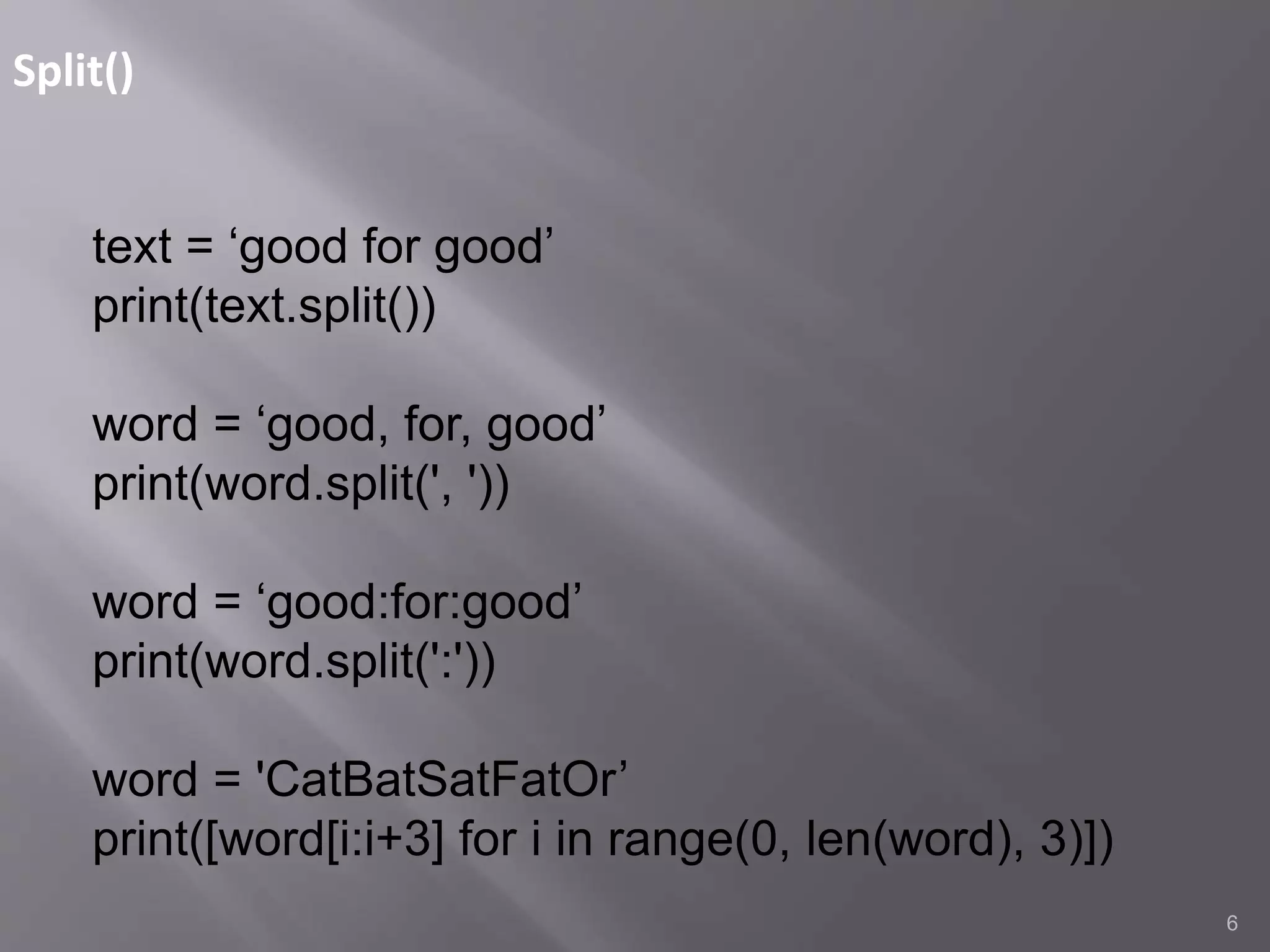 Dictionaries in python | PPT