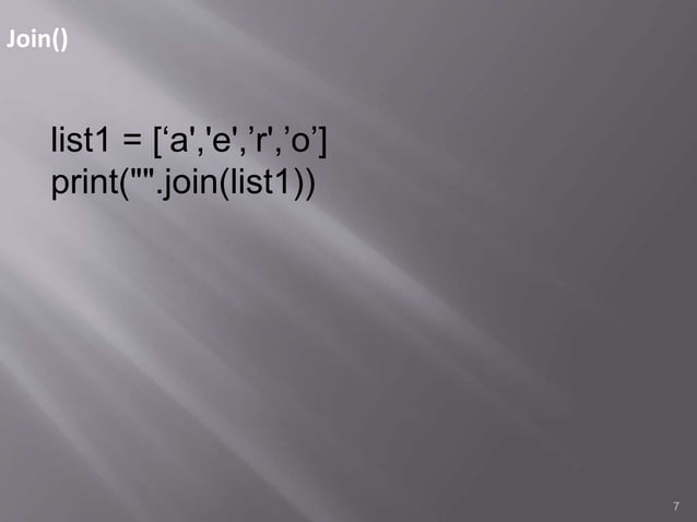 Dictionaries in python | PPT