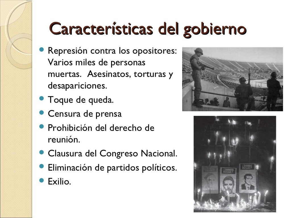 Dictadura en chile