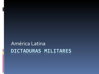 América Latina  