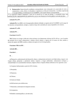 Reformas al Capítulo 17 del Coremun | PDF