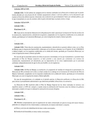 Reformas al Capítulo 17 del Coremun | PDF