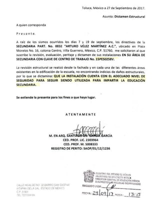 Dictamen Estructural