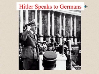 Hitler Speaks to Germans