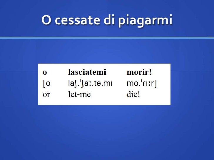 o cessate di piagarmi e minor free download o cessate di piagarmi e minor free download