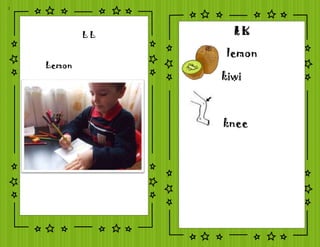 l
l L
lemon
l L
lemon
k K
kiwi
knee
L L
Lemon
 