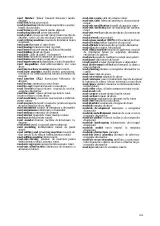 Dictionar tehnic-englez-roman