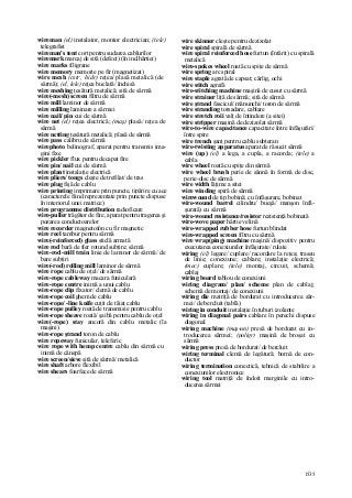 Dictionar tehnic-englez-roman