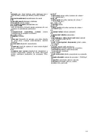 Dictionar tehnic-englez-roman