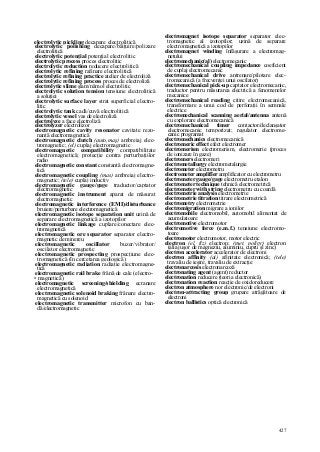 Dictionar tehnic-englez-roman