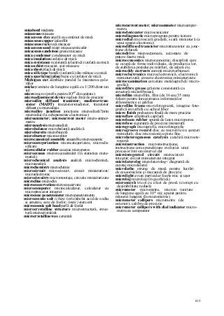 Dictionar tehnic-englez-roman