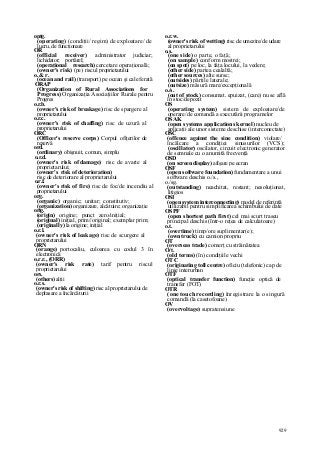 Dictionar tehnic-englez-roman