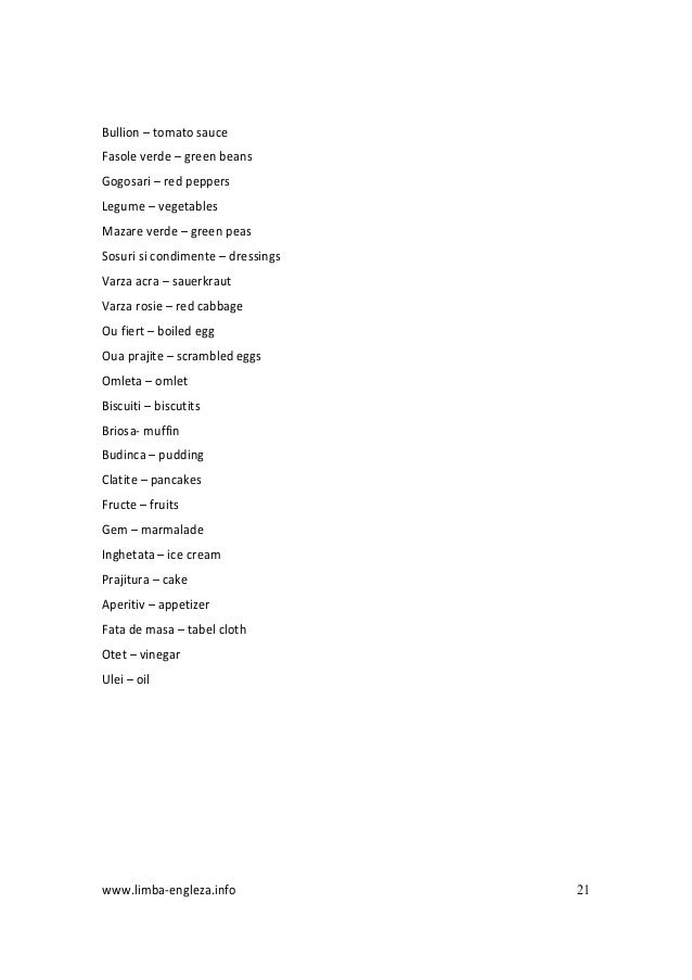 Dictionar Expresii In Limba Engleza