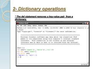 Dictionaries | PPTX