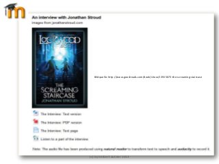 Bildquelle: http://www.goodreads.com/book/show/13555073-the-screaming-staircase

(c) by herbert dutzler 2013

 