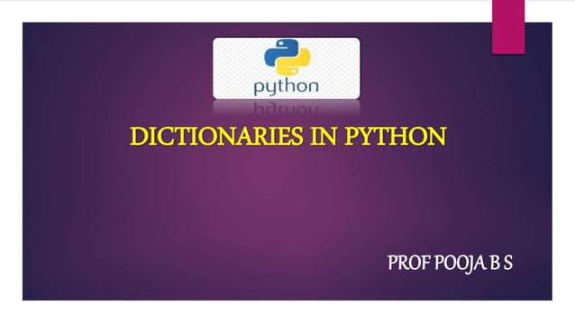 Dictionary | PPT