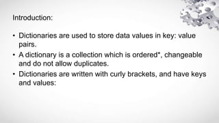PYTHON DICTIONARY.pptx