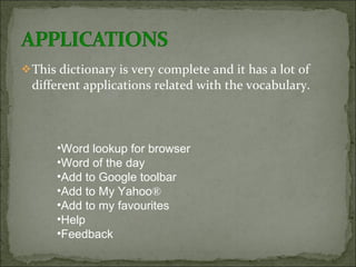 FREE ONLINE DICTIONARY ENCYCLOPEDIA AND THESAURUS visual data 8