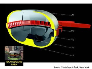 Lotek, Skateboard Park, New York
 