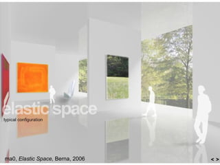 ma0, Elastic Space, Berna, 2006
 