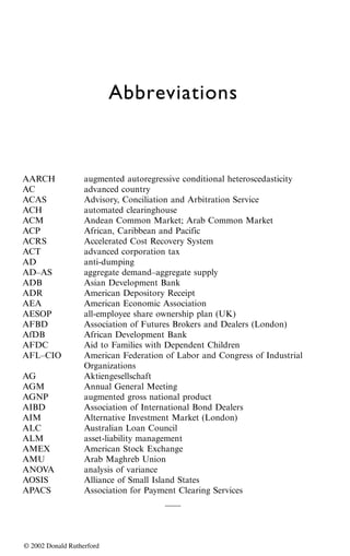 Dictionary of economics | PDF
