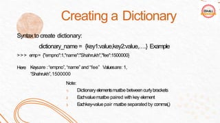 Dictionary part 1 | PDF