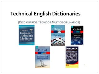 Technical English Dictionaries
 