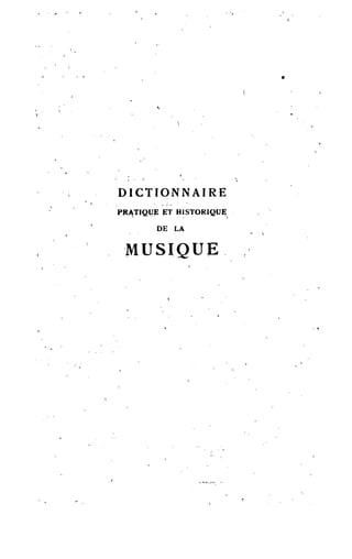 Dictionnaire de musique de Brenet