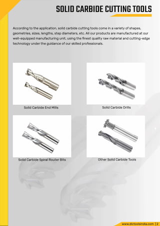 Why Choose Industrial Solid Carbide Cutting Tools, by DIC TOOLS INDIA