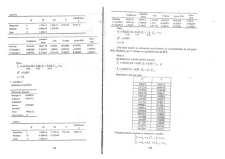 Teorie si practica econometrica