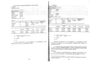 Teorie si practica econometrica